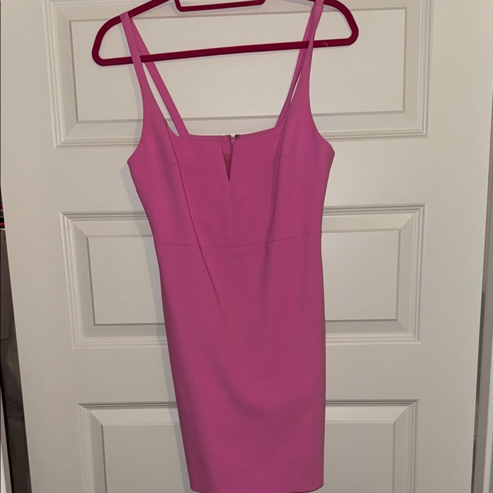Hot Pink Mini Dress